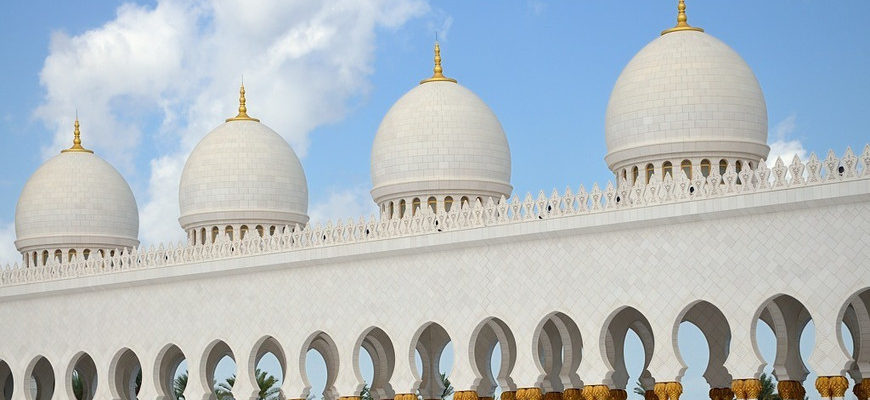 Sheikh Zayed Mosque in Abu Dhabi